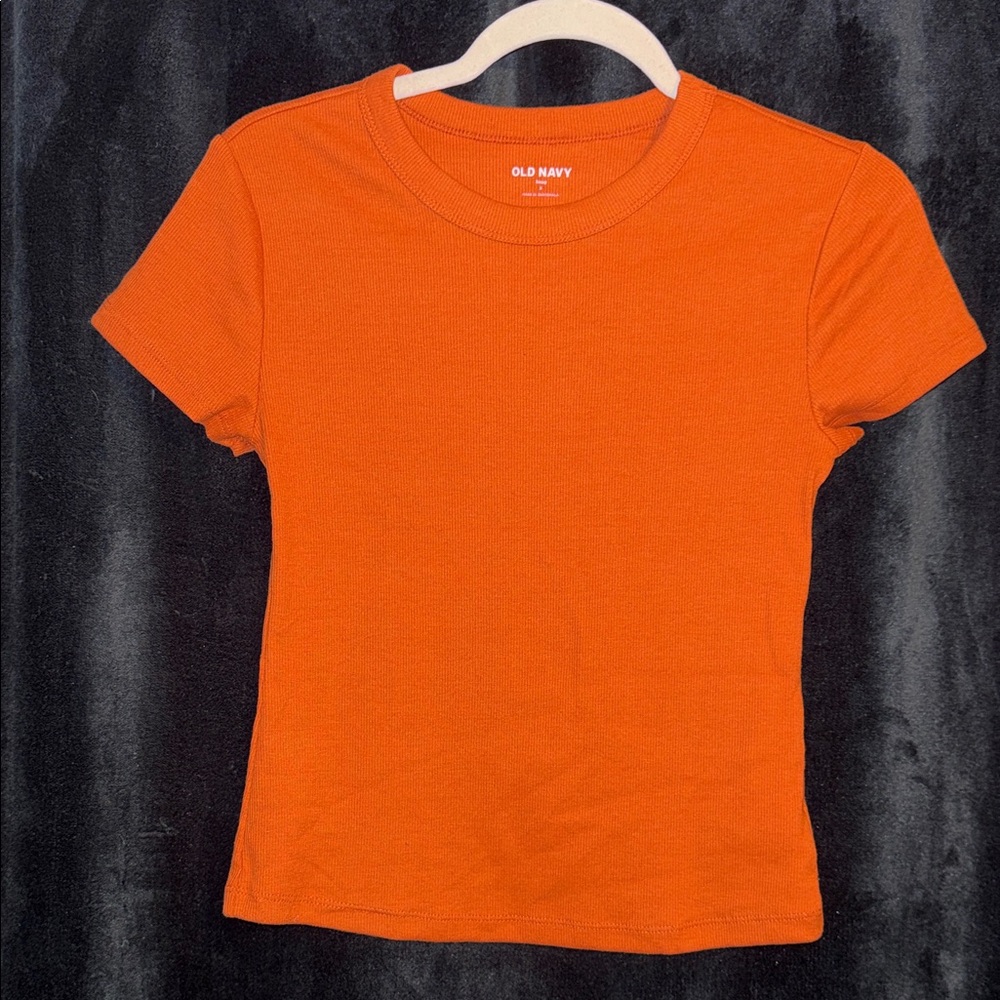 Old Navy Vibrant Orange Tee